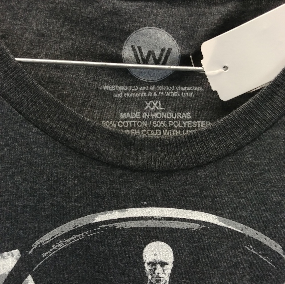 Gray Westworld T Shirt - Picture 3 of 3